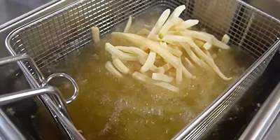 قلاية البطاطس والوجبات السريعة الكهربائية