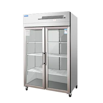 ثلاجات عرض للخدمة الذاتية، أبواب زجاج