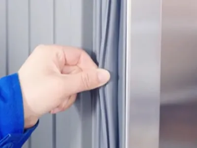 ثلاجة تبريد رأسية (فريزر رأسي، براد رأسي) - طراز أوروبي