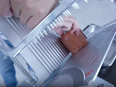 أثناء عملية التقطيع