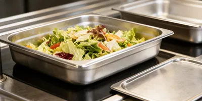 حافظة طعام جاسترونورم من ستانلس ستيل